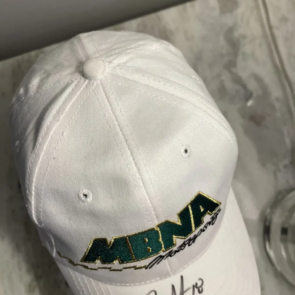 Bobby Labonte SIGNED #18 MBNA Racing Hat Rare